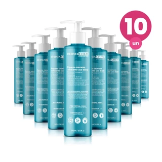 Kit 10 Espuma Cremosa Esfoliante Facial 240ml Renovação Hidratação e Maciez da Pele Com Aloe Vera Dermachem em Oferta na Shopee