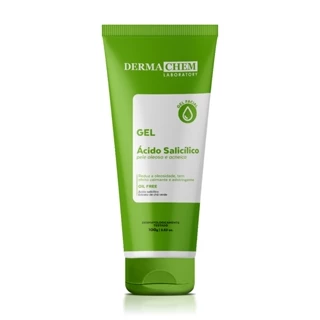 Gel Facial Antioleosidade Ácido Salicílico 100g Dermachem em Oferta na Shopee