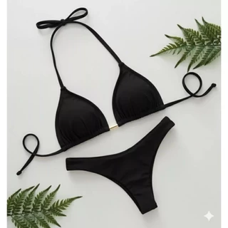 Biquíni Conjunto Top Cortininha Calcinha Asa Delta FIO DUPLO Bojo Removivel em Oferta na Shopee