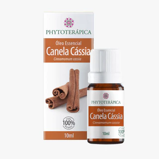 Óleo Essencial Canela Cássia 10ml - Phytoterápica em Oferta na Shopee