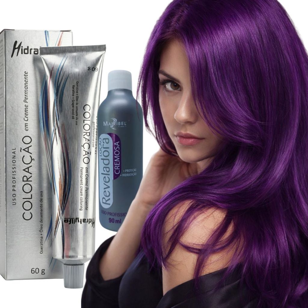 Tinta de Cabelo Roxa em Oferta | Shopee 2026