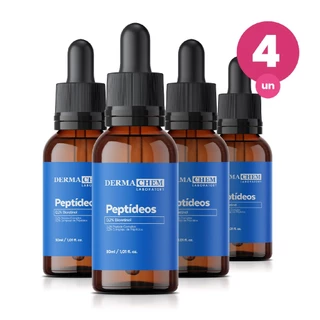Kit 4 Sérum Anti Olheiras Peptídeos 30ml Efeito Lifiting Clareador Dermachem em Oferta na Shopee