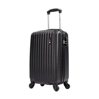 Mala de viagem bordo pequena 10kg Londres Swiss Move Preta em Oferta na Shopee