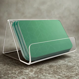 Porta-Cartões de Visita, Mesa, Exibição de Presente, Caixa de Armazenamento em Oferta na Shopee