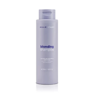 Shampoo Braé Stages Blonding 250ml Matizador para Cabelos Loiros em Oferta na Shopee