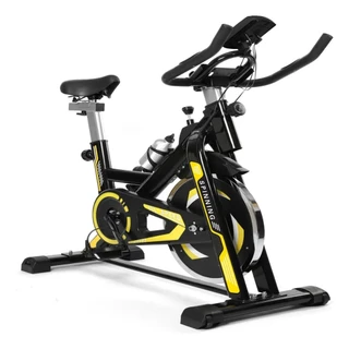 Bicicleta Spinning Ergométrica Exercício Profissional Monitor Suporta Até 150kg Academia