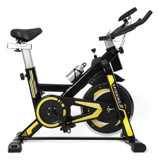 Bicicleta Spinning Ergométrica Exercício Profissional Monitor Suporta Até 150kg Academia