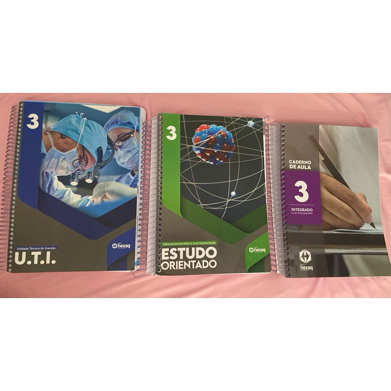 Kit Hexag Medicina - Humanas Completo + U.T.I + Estudo Orientado (Vols ...