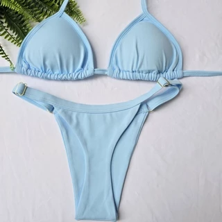 BIQUÍNI FITA CALCINHA FIO MARQUINHA PARA BRONZE CORTININHA BOJO REMOVÍVEL CINTURA REGULAGEM MODA PRAIA TENDÊNCIA