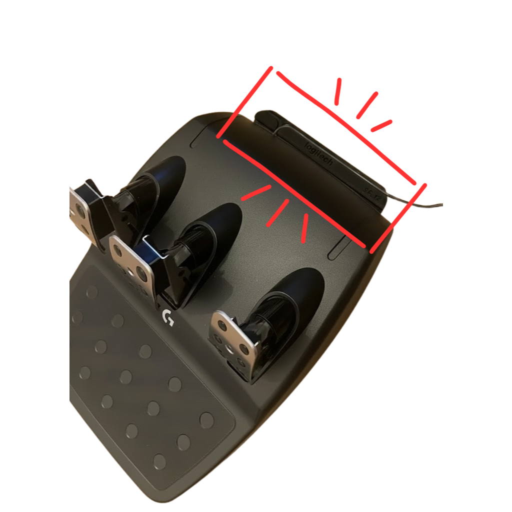 Protetor de cabo espaçador para pedal - Volante Logitech G27 G29 G920 G923 simulador câmbio
