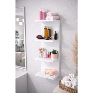 Torre Prateleira MDF 85 cm – Estante Decorativa e Organizadora para Casa Quarto Sala Escritório em Oferta na Shopee