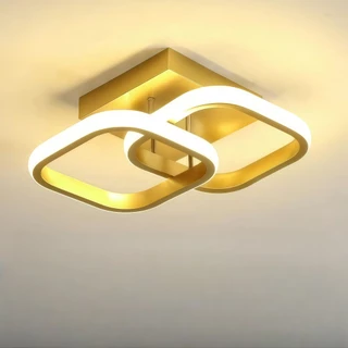 Luminária De Teto Led Bivolt 3 Cores Decoração Minimalista Moderno Pendente Lustre Plafon para Sala Quarto Ceiling Light