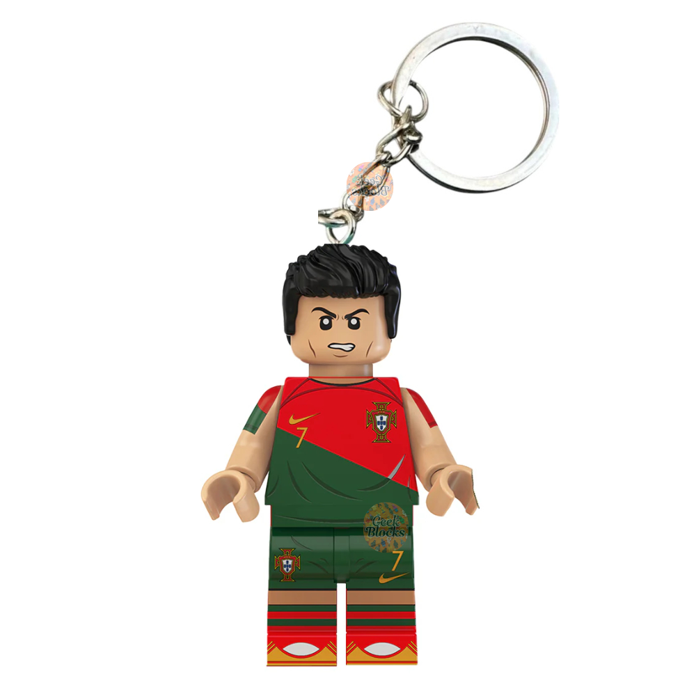Minifiguras Jogadores de Futebol Coleção de Craques Mundiais