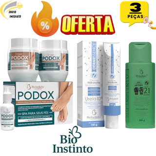 Kit Completo Podox + Creme Dermessence + Gel Massageador 21 Ervas – Spa Premium para Seus Pés! 🦶 em Oferta na Shopee