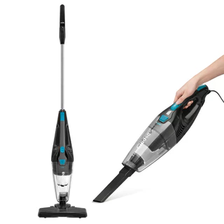 Aspirador de Pó Vertical 2 em 1 Midea Preto e Azul 127V Aspirador Domestico em Oferta na Shopee