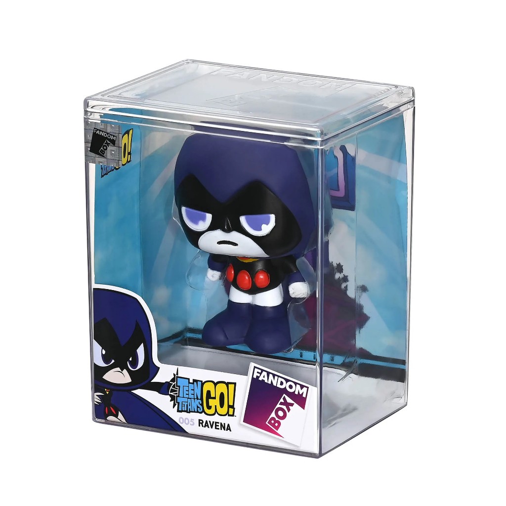 Fandom Box Miniaturas Com Embalagem Acrílica Jovens TItãs - Líder