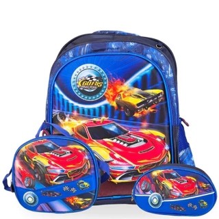 Kit Mochila Dia a Dia Escolar Infantil Menino - Mochila + Lancheira + Estojo Volta às Aulas em Oferta na Shopee