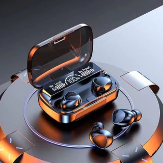 M10 Fone De Ouvido bluetooth 5.1 Com display Led Tws Touch Redução De Ruído À Prova D'água Sem Fio em Oferta na Shopee