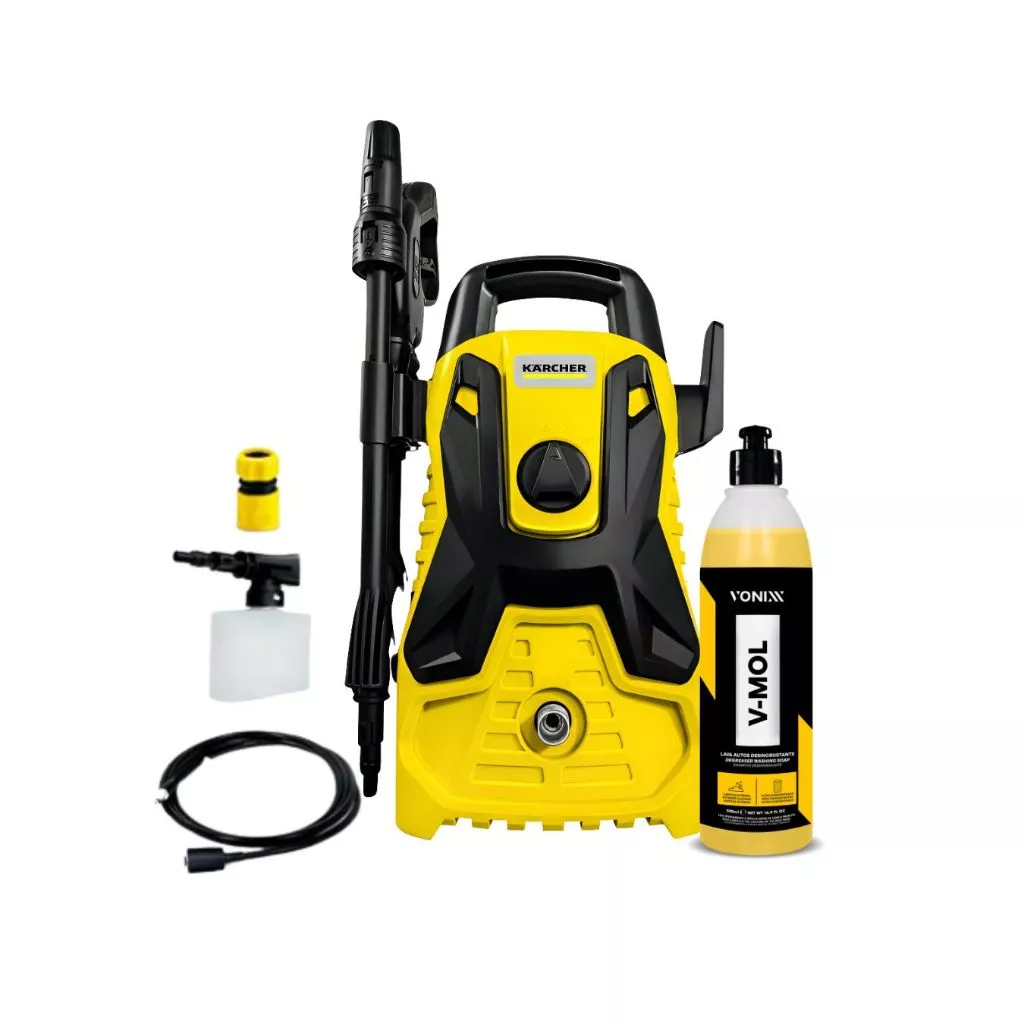 Lavadora Alta Pressão Portatil Karcher E Shampoo Vmol Vonixx