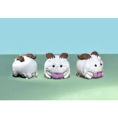 Poro League of Legends – Figura Colecionável 🐾🎮✨ | Shopee Brasil