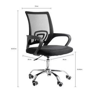 Cadeira de escritório Ergonômica Mesh com Altura Ajustável