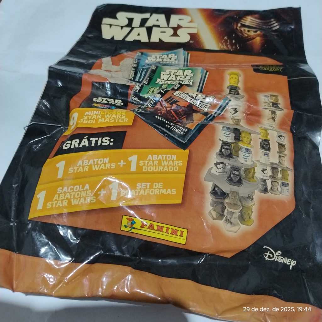 Coleção Star Wars Panini. Pac Abaton Star Wars. Lacrado, Ano 2016 ...
