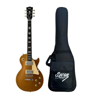 Guitarra Les Paul Seven Gold SLP-770 C/Bag - TRASTE INOX em Oferta na Shopee