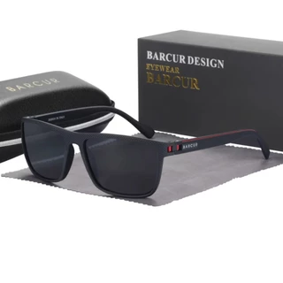 Óculos De Sol Barcur Polarizado TR90 Proteção Uv400 Viagem Pesca