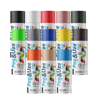 Tinta Spray Uso Geral Peg&Use Fast 300ml Secagem Rápida Alta Cobertura