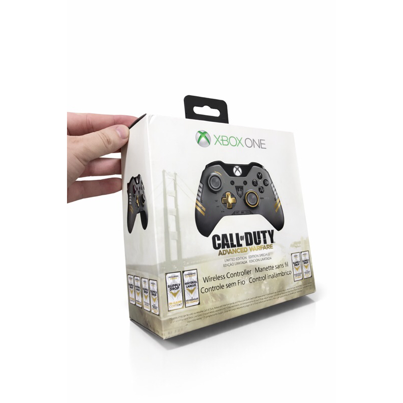 Controle Xbox One Call of Duty Advanced Warfare Edição Limitada ...