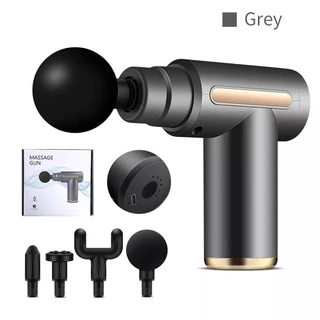 Massageador Elétrico de Alta Frequência – Pistola de Massagem Muscular Portátil e Profissional em Oferta na Shopee