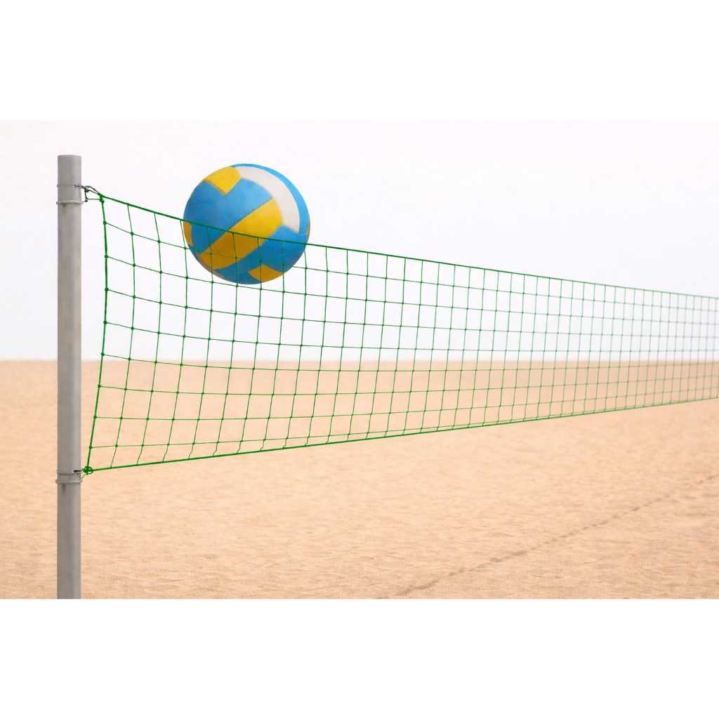 KIT DE REDE DE VOLEI 5M DE NYLON COM CORDA EXTRA MAIS BOLA DE VOLEI EM ...