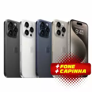 Celular iPhone 15, 15 Pro e Pro Max 128gb e 256gb 5g ORIGINAL + NF (VITRINE) em Oferta na Shopee