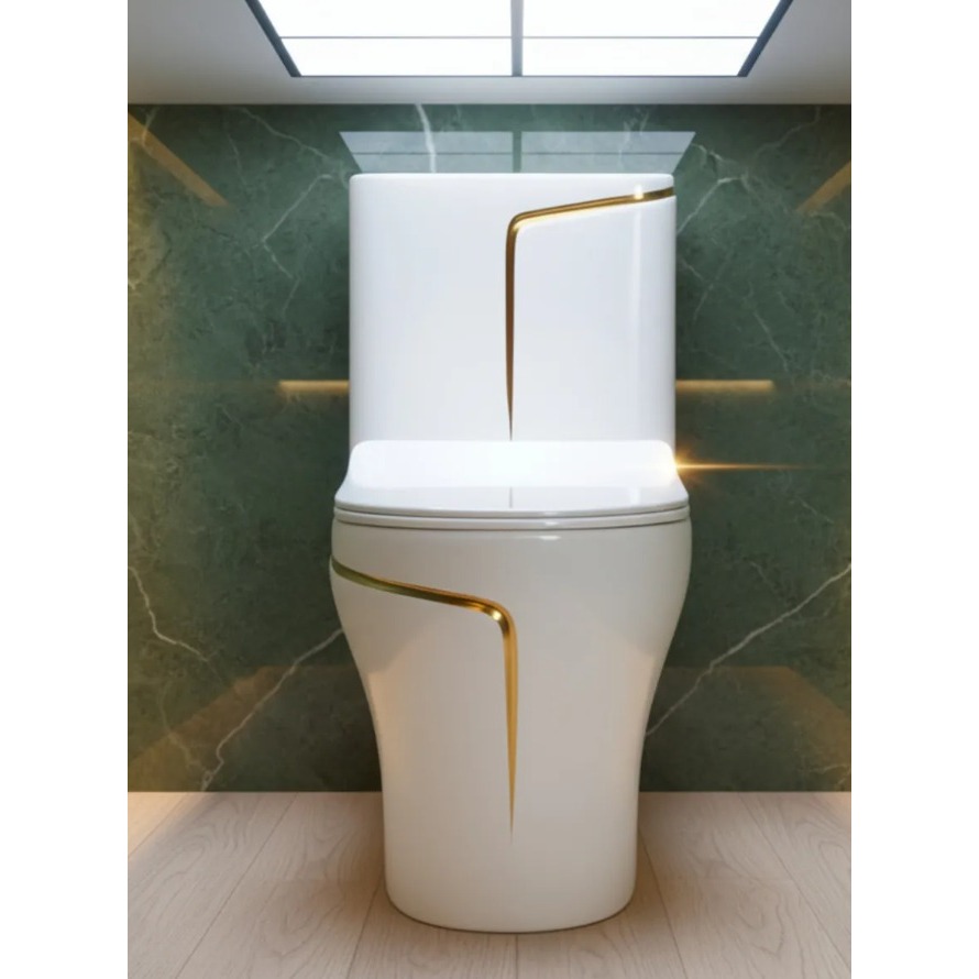 Vaso Sanitário Monobloco - Design Inovador e Descarga Ecológica