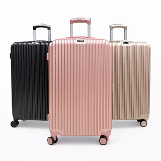 Mala Média 23KG Expansível ABS Ultra Leve Giratória Maldivas Viagem em Oferta na Shopee