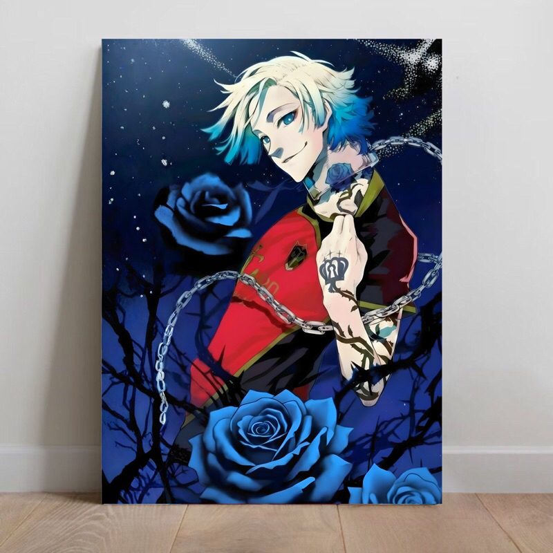 Quadro Placa Decorativa Michael Kaiser Japão Blue Lock 2026 Mdf