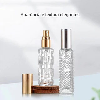 Frasco Vazio de Perfume 10ml - Spray Portátil Ideal para Sub-engarrafamento em Oferta na Shopee