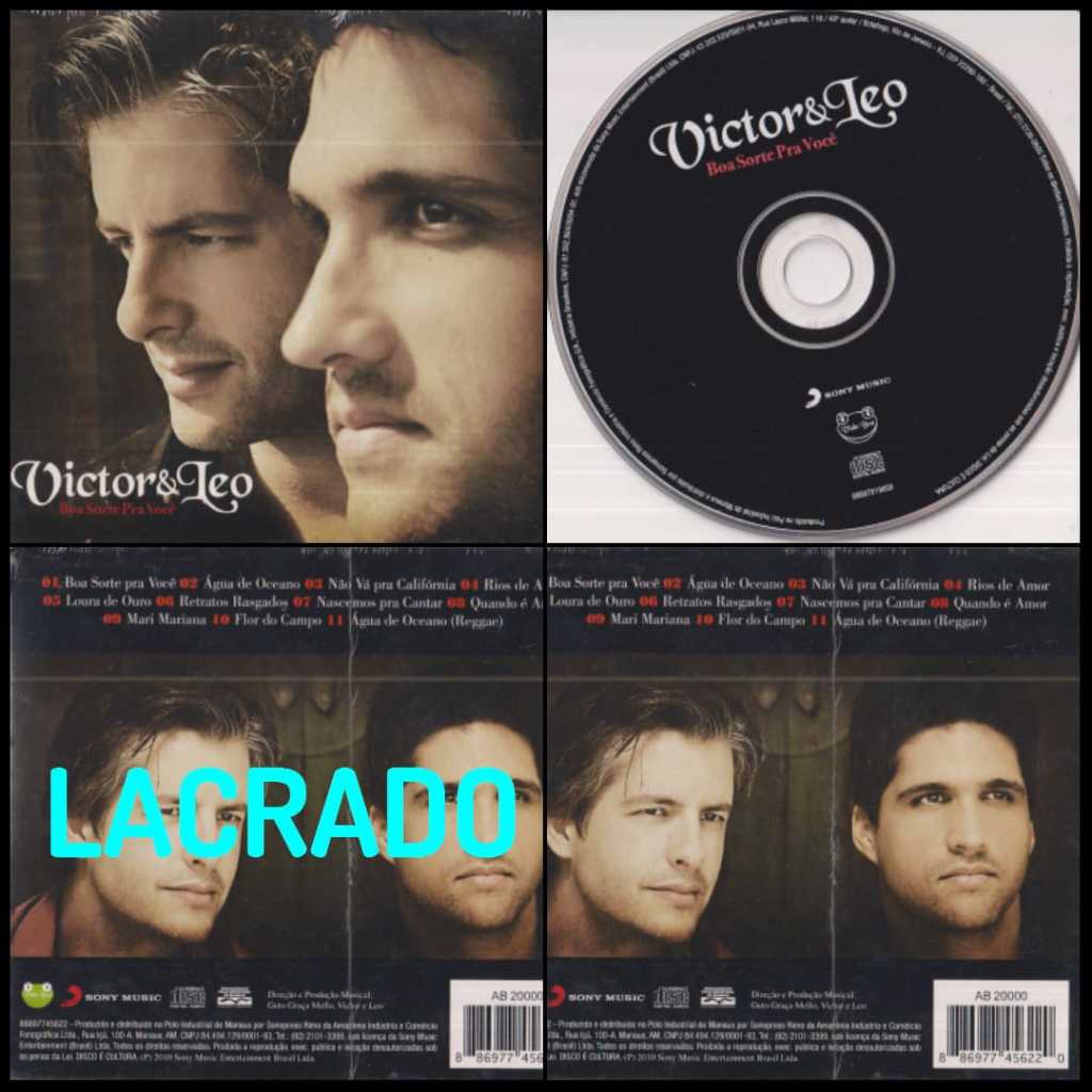CD VICTOR & LEO - OPÇÕES & DETALHES NA DESCRIÇÃO | Shopee Brasil
