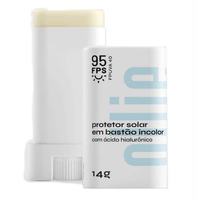 Protetor Solar Facial FPS 95 Incolor Hidratante 14g Stick | Shopee Brasil