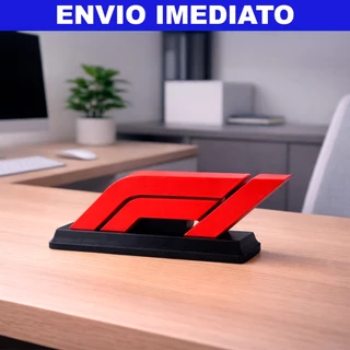 Placa Decorativa Logo F1 3D