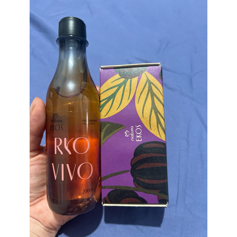 Óleo Trifásico Desodorante Corporal Ekos Rio vivo 200 ml+ Presente ...