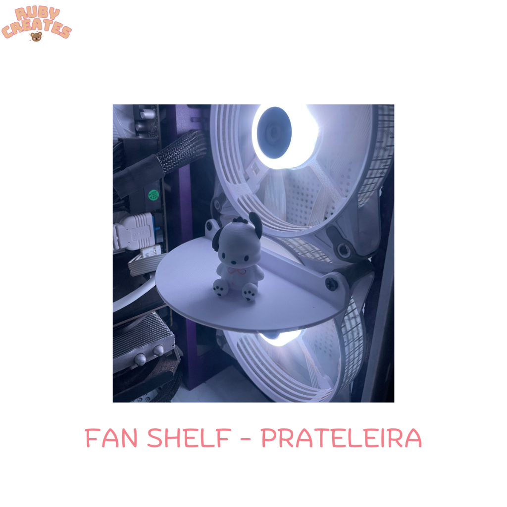 Prateleira para Fan 120mm Fan Shelf Organizacao Prateleira Miniaturas ...