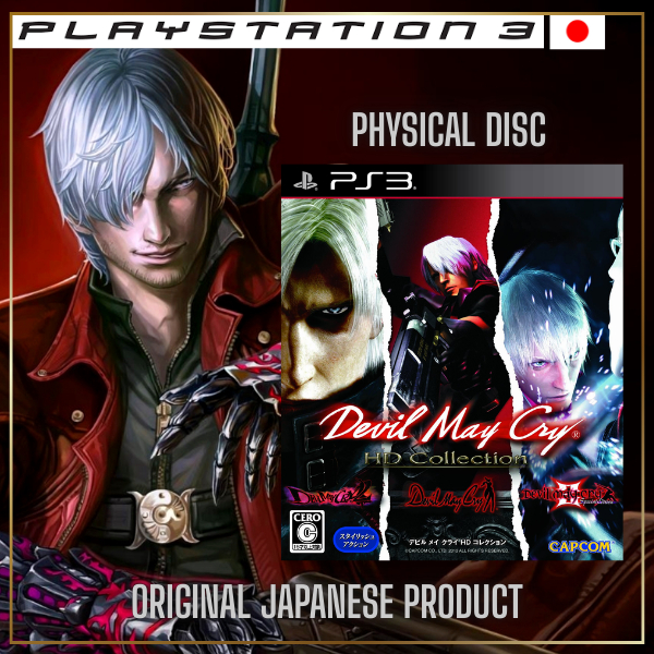 ⚔️ Devil May Cry HD Collection PS3 - Edição Original Japonesa
