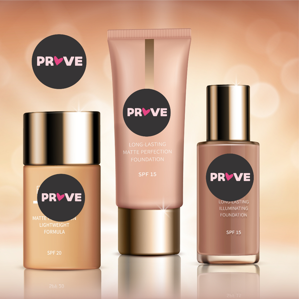 Kit 3 cartelas Adesivos Provador para Produtos Cosméticos, Lojas, Frascos, Bisnagas