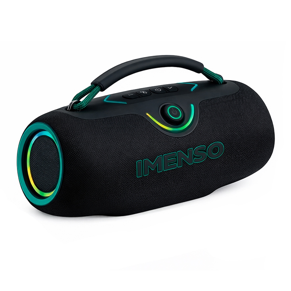 Caixa de Som Bluetooth Portátil 200W LED Potente Imenso IMS-X59-A