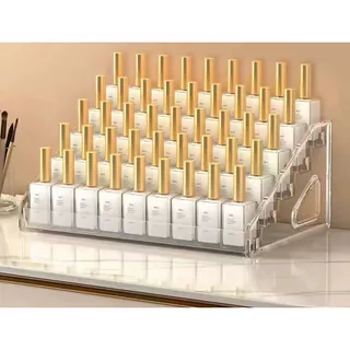 Expositor Organizador Acrilico para Cosméticos 5 Prateleiras em Oferta na Shopee