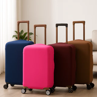 CAPA PROTETORA para Mala de Viagem | Elástica, Antipoeira e Antirriscos | Várias Cores e Tamanhos | Fácil de Colocar em Oferta na Shopee