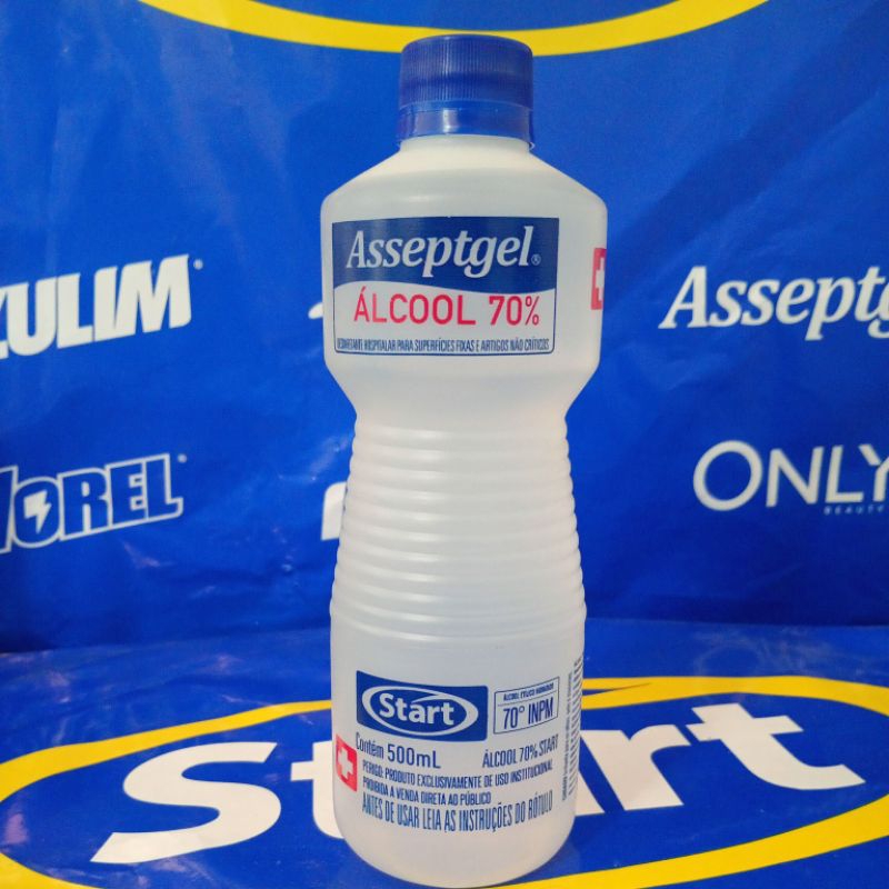 ÁLCOOL ASSEPTGEL 70% 500ML
