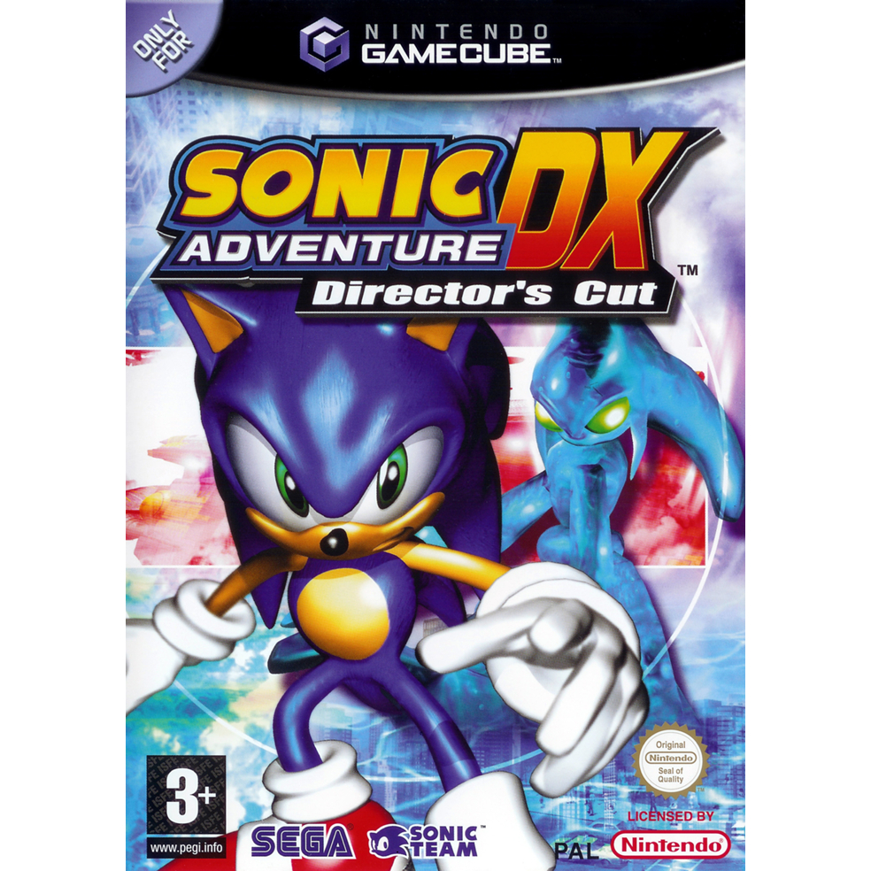 Sonic Adventure DX - Director's Cut Patch Gamecube | Shopee Brasil