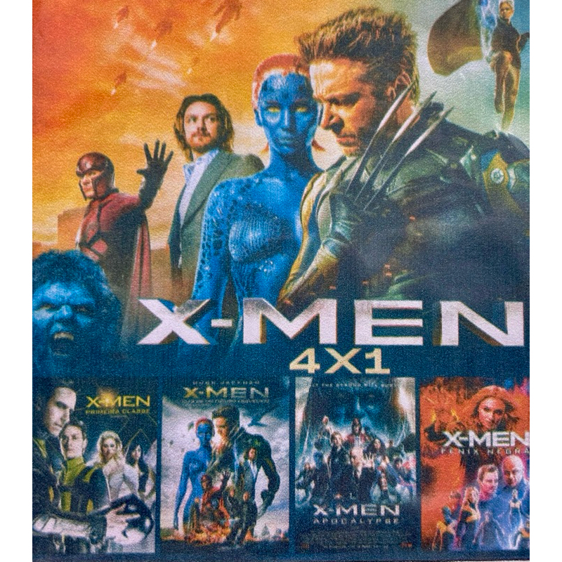 X-Men coleção 4 em 1 dvd | Shopee Brasil